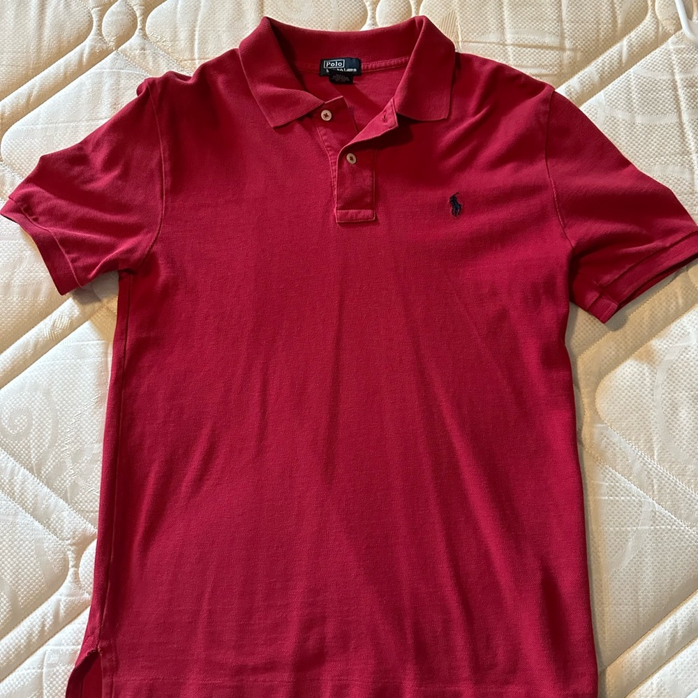 Boys Polo by Ralph Lauren, red size 14-16